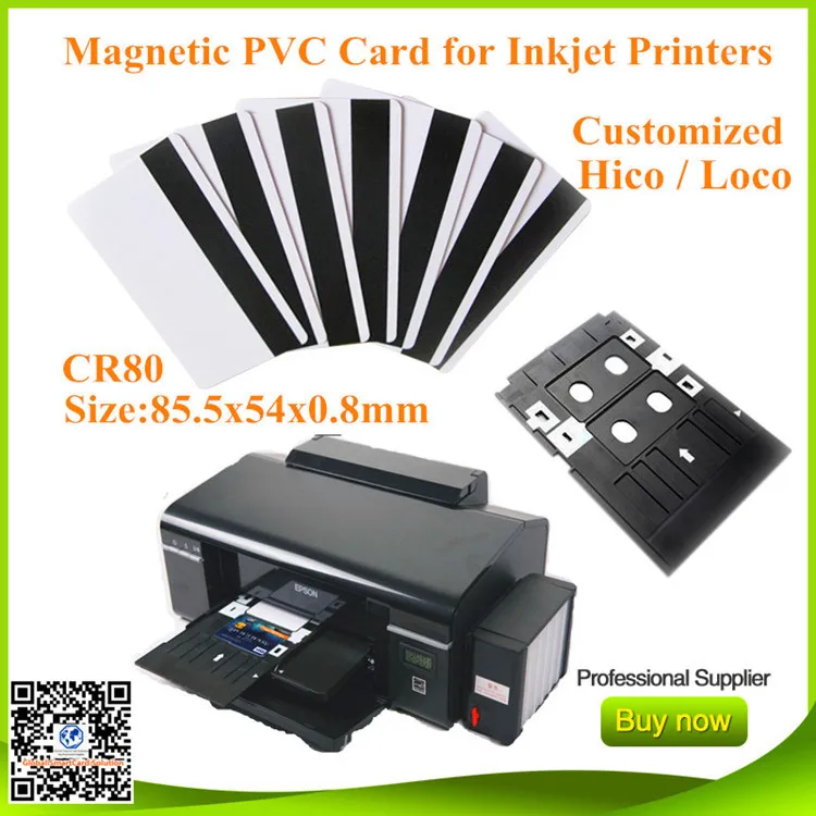 100 шт. HICO магнитная листовой пластик для струйной печати карт для Epson R290 R330 T50 L800 R230 R300 R310 R390 Rx680 T50 T60 A50