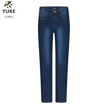 

YUKE The New Girl Jeans Children's Slim Jeans Sexy Leggings Pants Elasticity Tights Kids Jeans 8-16Age I34278
