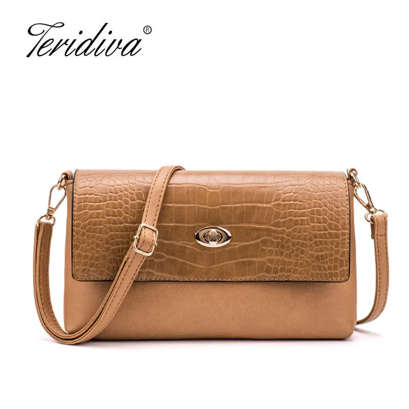 

Fashion Handbag Crocodile Pattern Shoulder Bag Small Tote Ladies Purse Female Crossbody Bags Suede Women Messenger Bags Envelope