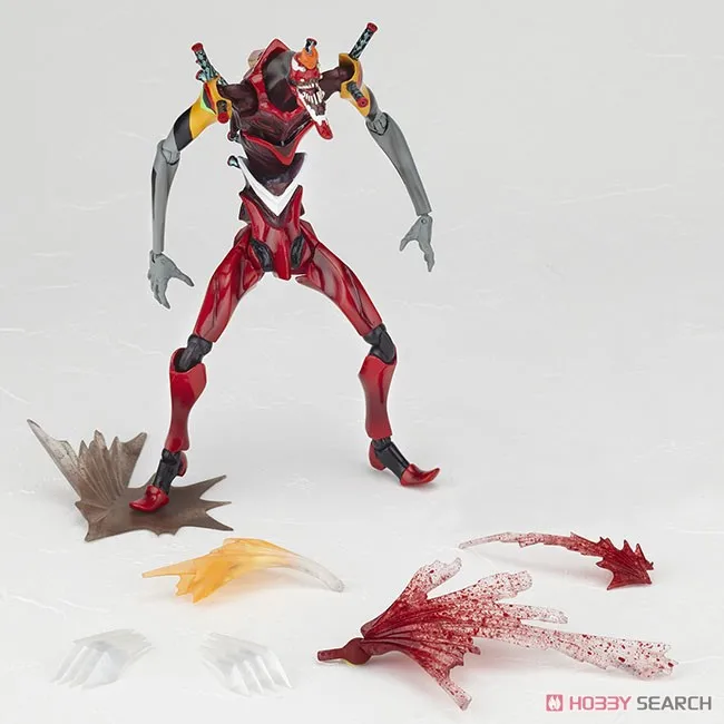 Bandai оригинальные REVOLTECH EVANGELION EVOLUTION EVANGELION блок-02 фигурки пластмассовые игрушечные модели