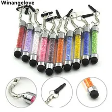 Winangeleve 1000 шт./лот, хорошее качество, пылезащитная заглушка, стилус, Кристальный, Ультра-мягкий, Высокочувствительный, для iphone, мобильного телефона