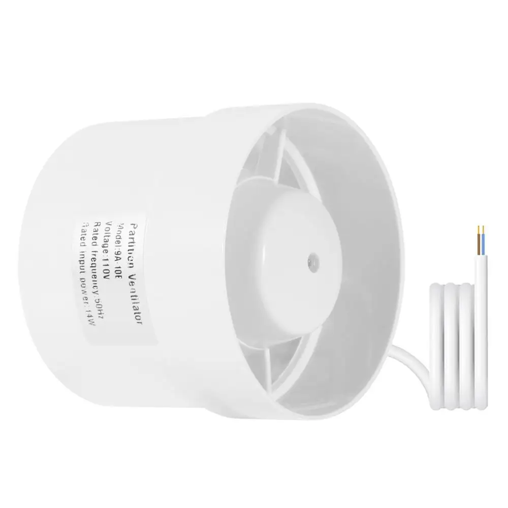 4/6Inch Home Exhaust Duct Extractor Air Vent for Window Wall Bathroom Ventilator Toilet Kitchen Ventilation Fan 110V 220V