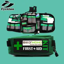 Охота на открытом воздухе автомобиль багаж школьный походный набор для выживания первой помощи сумка 165-шт аварийная медицинская помощь на рабочем месте