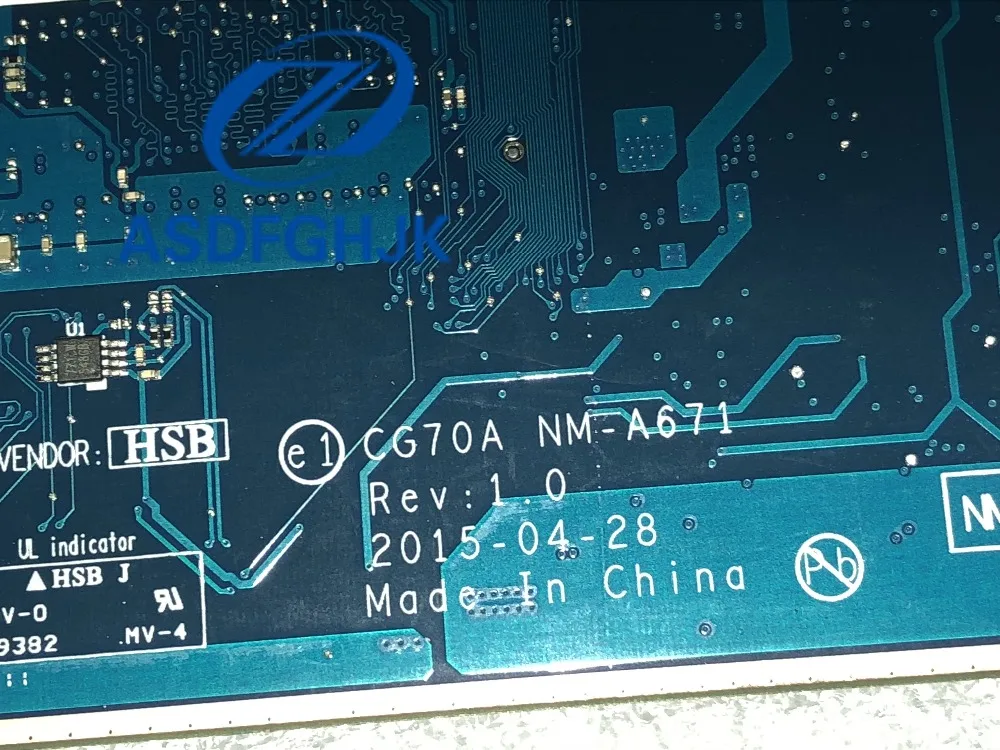 Для Lenovo G70 35 материнская плата для ноутбука 5B20K04305 w A6 6310 CPU UMA CG70A NM A671