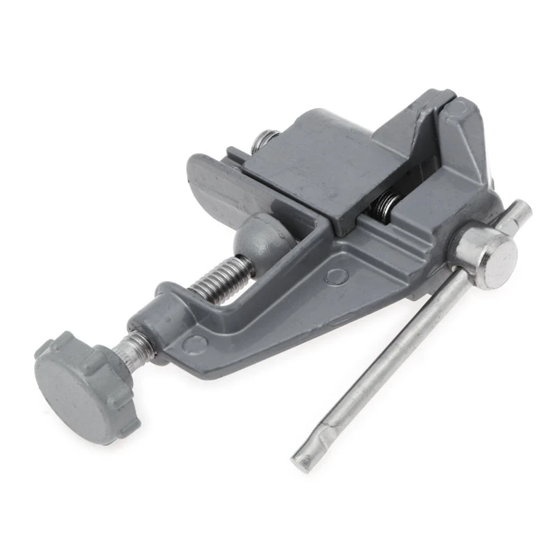  30mm Aluminium Alloy Machine Bench Screw Vise Mini Table Vice Bench Clamp Screw Vise for DIY Craft 