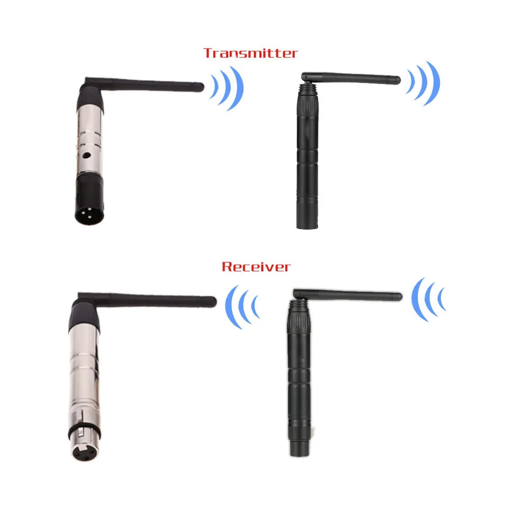 

2.4G DMX 512 Wireless Signal Transmitter Receiver For LED Stage Light DJ Bar PAR Lights Disco Moving Head Beam Lighting