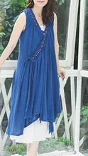 The summer of 2015, product release, the original 100% cotton linen asymmetric design loose big yards Shirts are to be