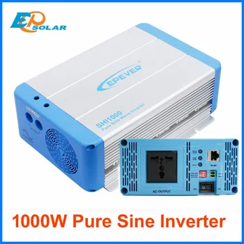 

1KW 1000W inverter off grid tie system SHI1000 DC 24V 48V input to AC output Pure sine wave 220V 230V AU EU output socket