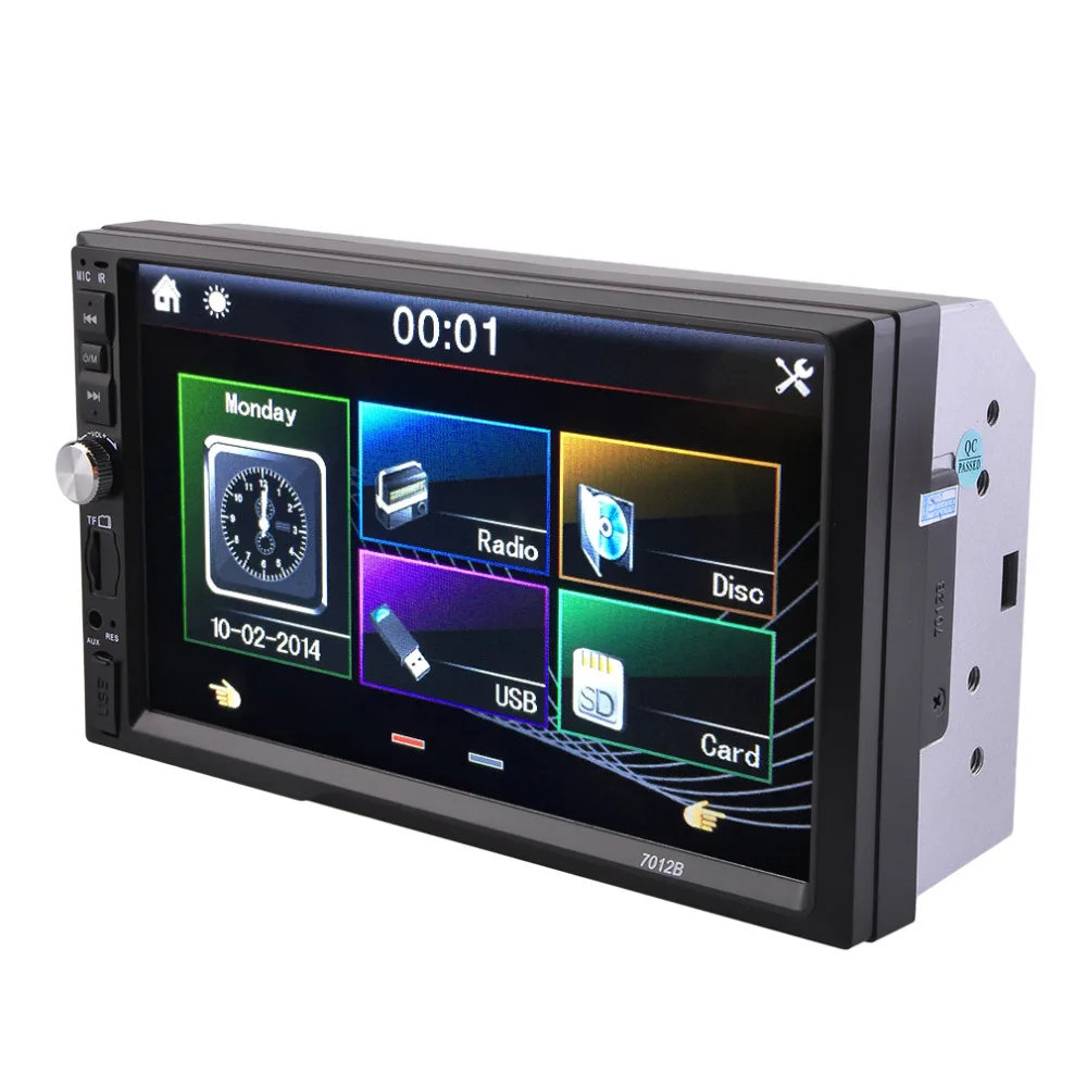 

7012B Bluetooth 7inches Touch Screen 2 DIN Car MP5 MP3 Player In Dash AUX FM USB Stereo Radio Music Player