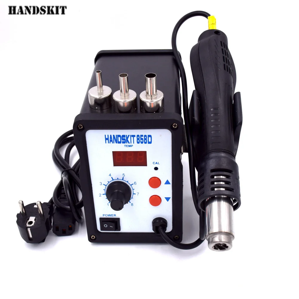 

Handskit 700W 220V Hot Air Gun Rework Station Heat Gun Soldering Iron Station Blow Dryer for BGA Desoldering Tool