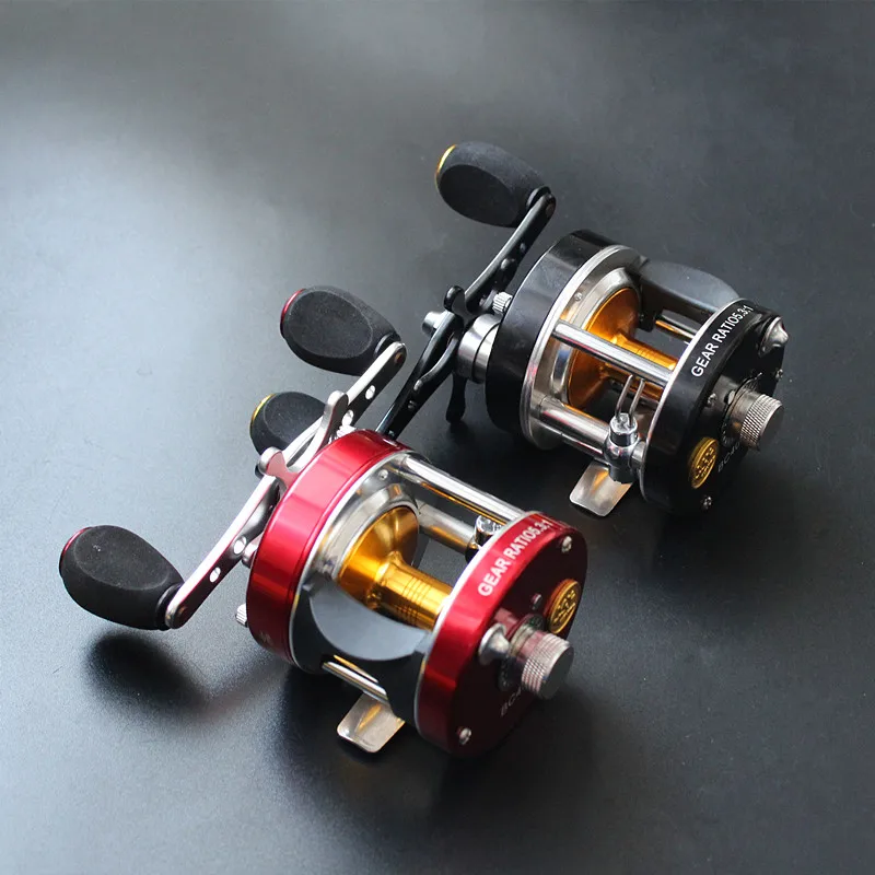 Катушка для морской рыбалки 6BB + 1RB 5 3: 1 2 цвета|cast drum wheel|fishing reeldrum wheel |