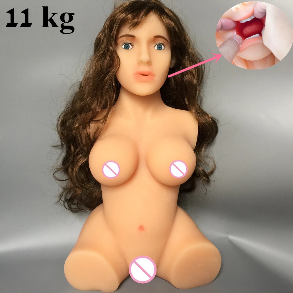 Drop shipping New 3D real solid silicone font b sex b font font b doll b