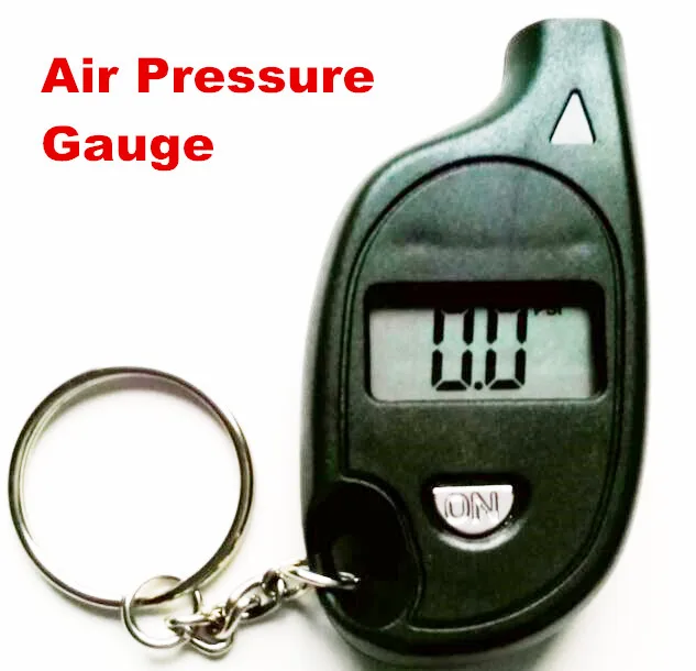 100pcs by dhl fedex LCD Display Keychain Car Diagnostic Universal Digital Tire Air Pressure
