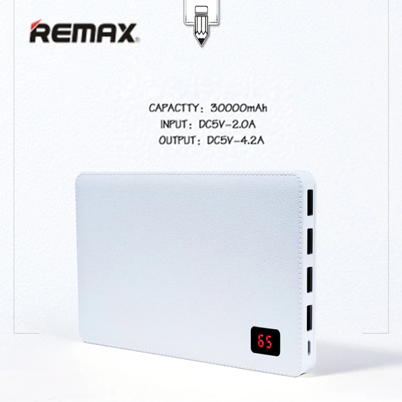 Remax 30000 mah Mobile Phone Portable Charger Power Bank 4 USB Output port External Battery for iphone 7 8 Pover bank Universal Remax 30000 mah Mobile Phone Portable Charger Power Bank 4 USB Output port External Battery for iphone 7 8 Pover bank Universal