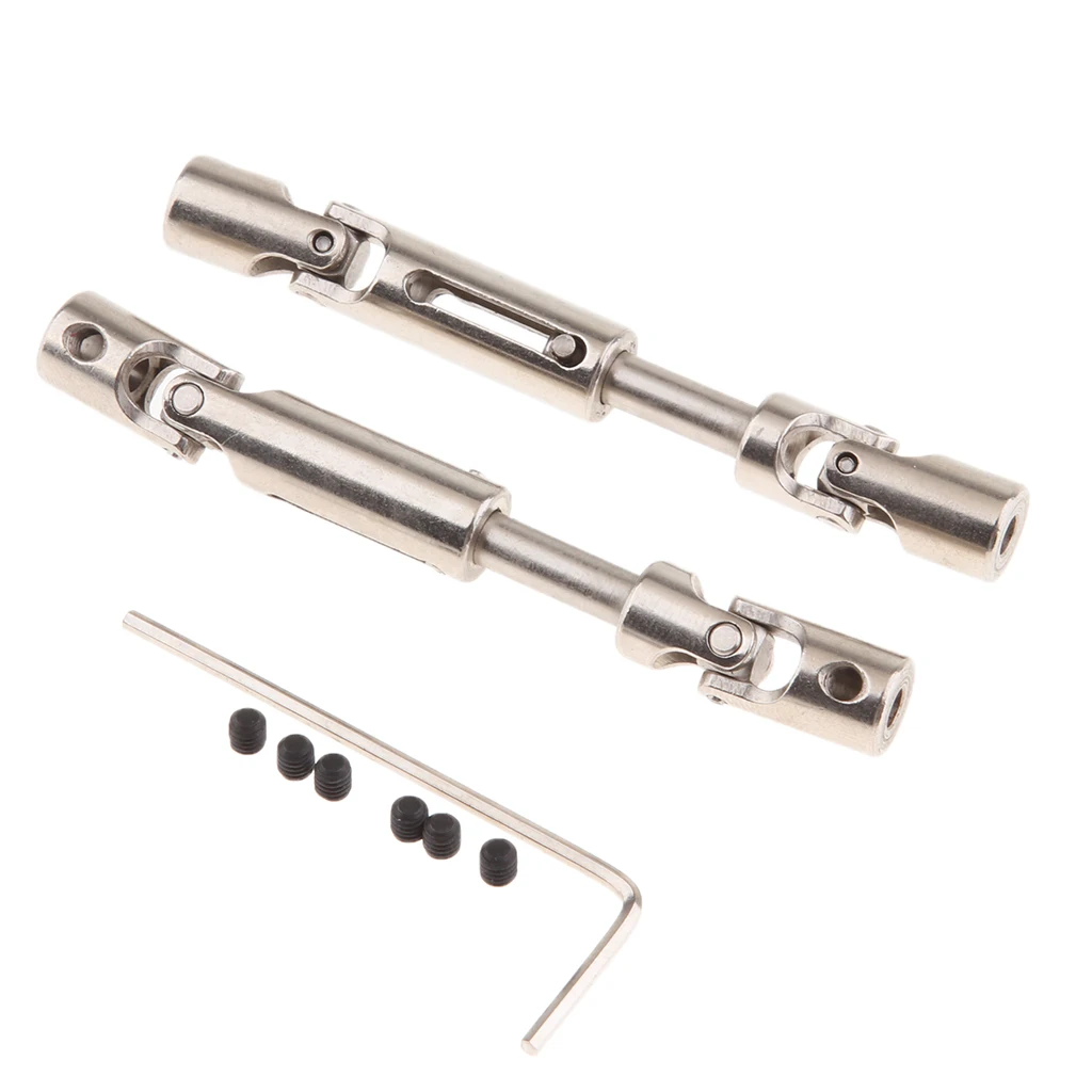 RC Metal Drive Shaft Parts for WPL B14 B14K B16 B16K B24 B24K B36 B36K C14 C14K C24 C24K Military Truck Spare Parts Accessory