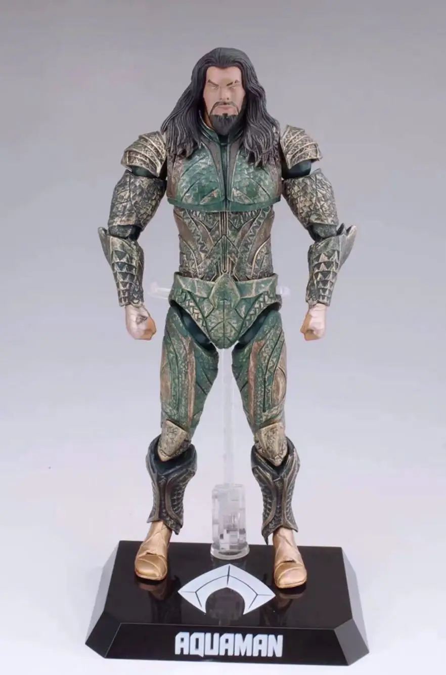DC COMICS Beast Kingdom Justice League Dynamic Bction Heroes DAH 007 Aquaman PVC Action Figure Coll