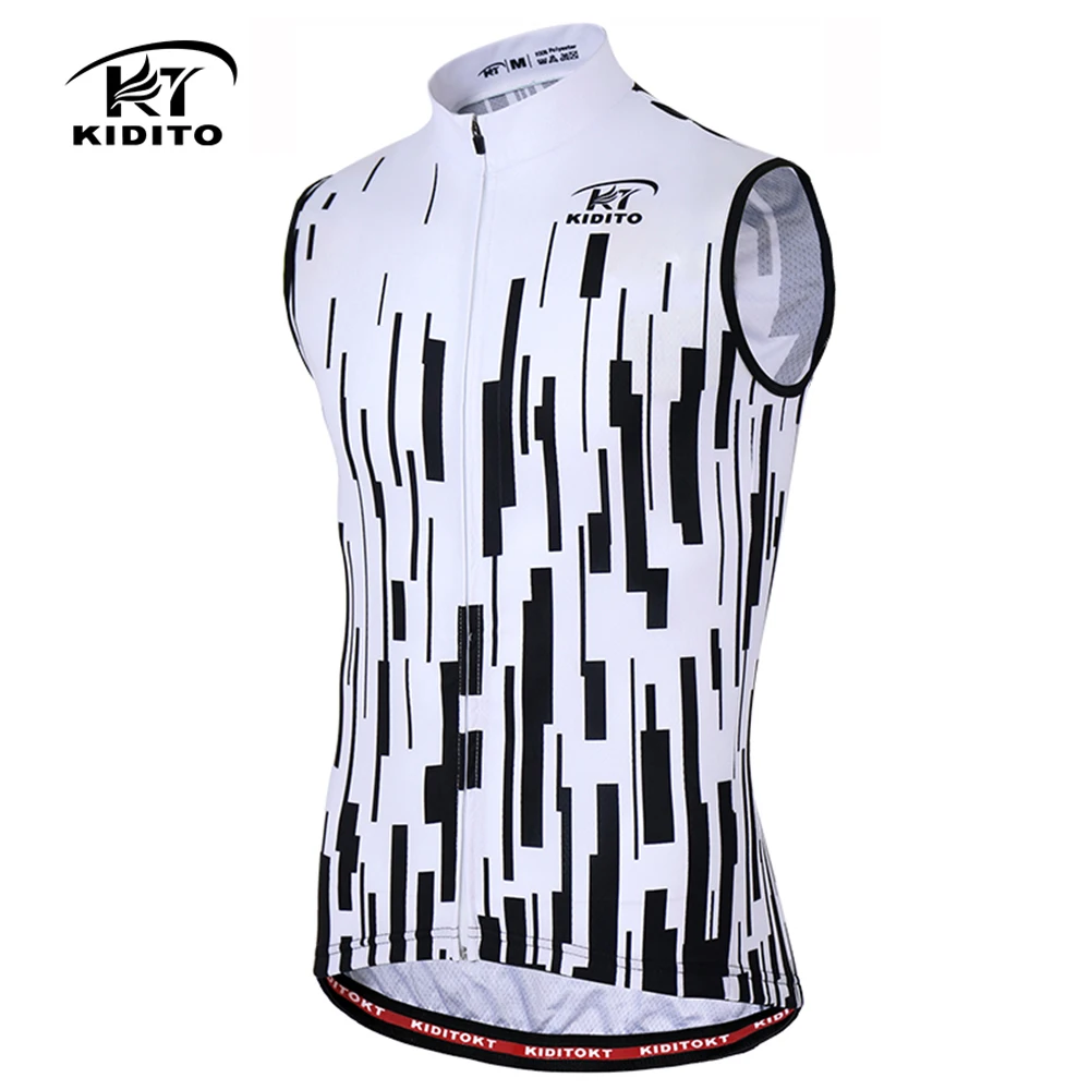 men's sleeveless cycling jersey