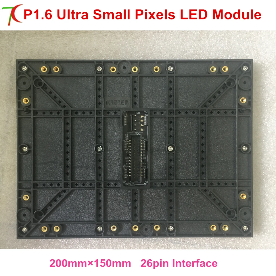 

Factory sales P1.6/p1.667 ultra smallest pixels 4k full color led module for high defination led video wall led screen display