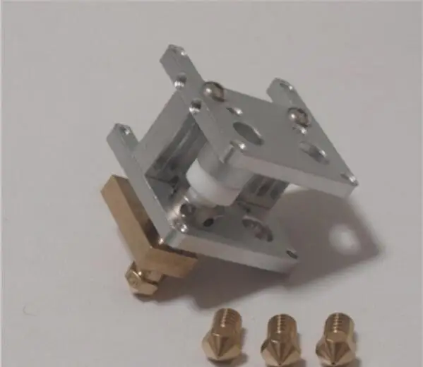 

Ultimaker 2 Extended + Plus 3D printer upgrade kit for Ultimaker 2, UM2 Extended Olsson block nozzle hotend kit 3mm filament