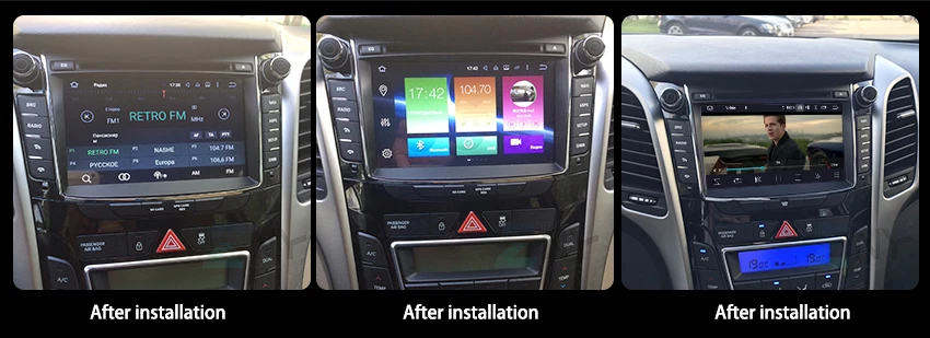 Best 7" IPS Android 8 Car DVD Auto Radio For Hyundai I30 Elantra GT 2011-2016 2 Din GPS Navigation Multimedia FM RDS Video Stereo 2