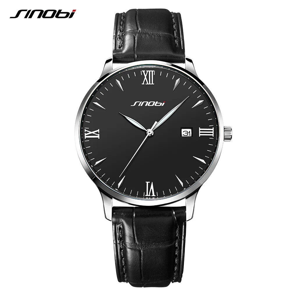 Sinobi Men's Business Watches Luminous Hands Calendar Man Watches Water Resistant Men and Women Date Casual Watch Lover's Watch Sinobi Men's Business Watches Luminous Hands Calendar Man Watches Water Resistant Men and Women Date Casual Watch Lover's Watch