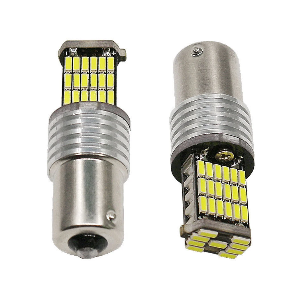 1156 P21W BA15S LED Canbus безошибосветильник 4014 лм 45SMD декодер лампа фонарь обратного