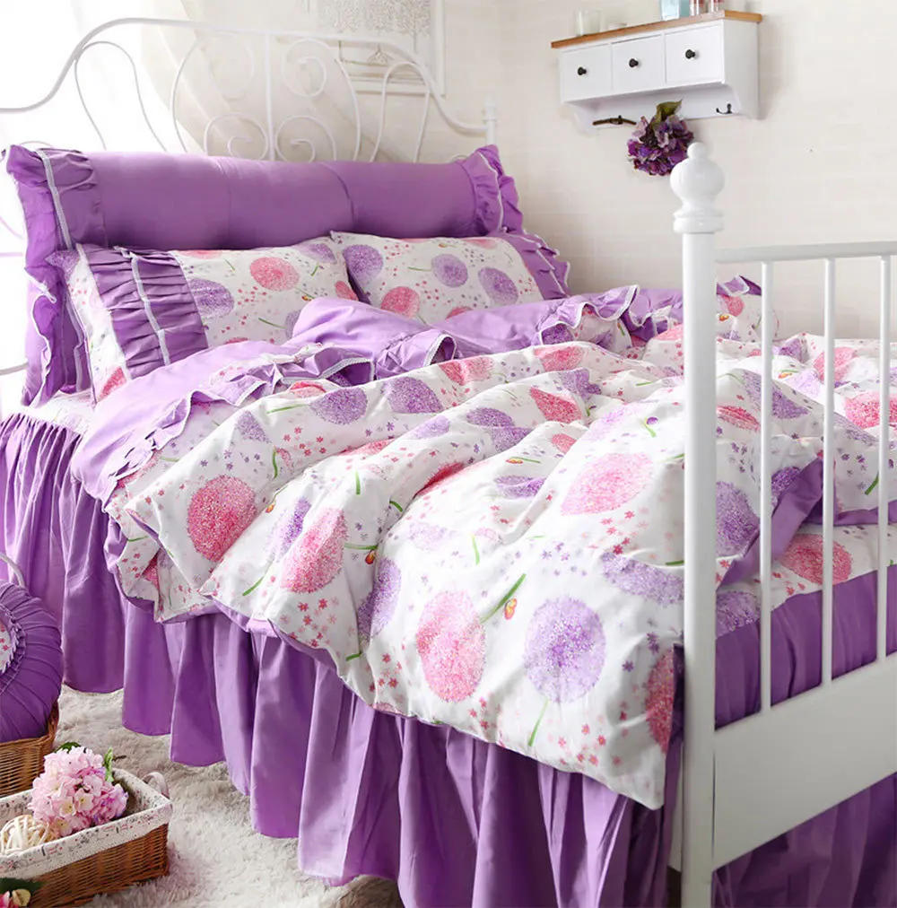 High Quality Purple Comforter Sets Full Promotionshop For High - Romantic Princess Purple Floral Bed Setstwin Full Queen King Cotton Singledouble Bedclothes Bedspread Pillow Case Duvet Cover high quality purple comforter sets full promotionshop for high - romantic princess purple floral bed setstwin full queen king cotton singledouble bedclothes bedspread pillow case duvet cover