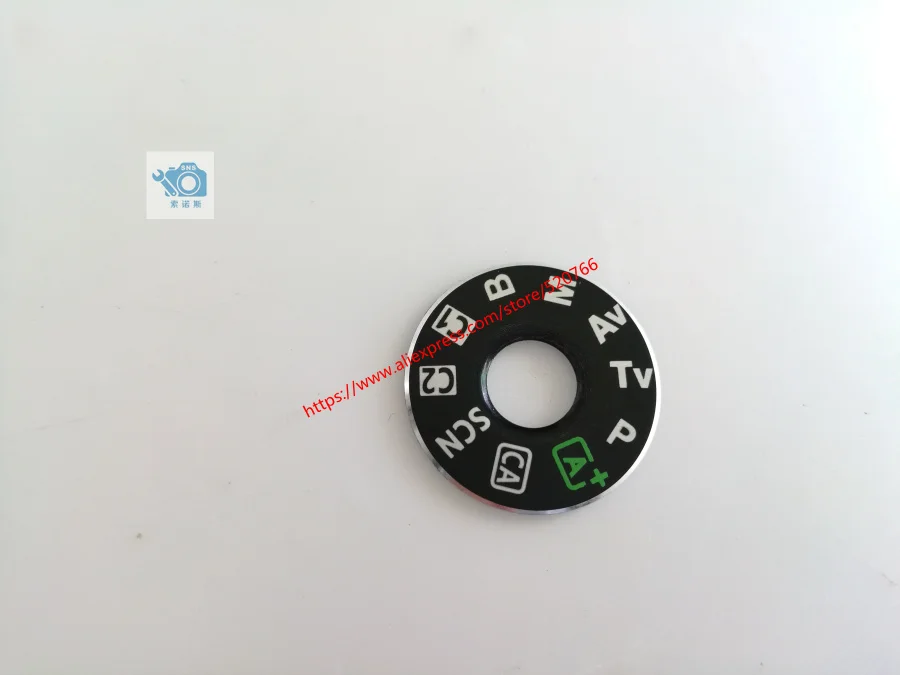 

100% new SLR digital camera repair and replacement parts 6D top cover mode dial signage for Cano