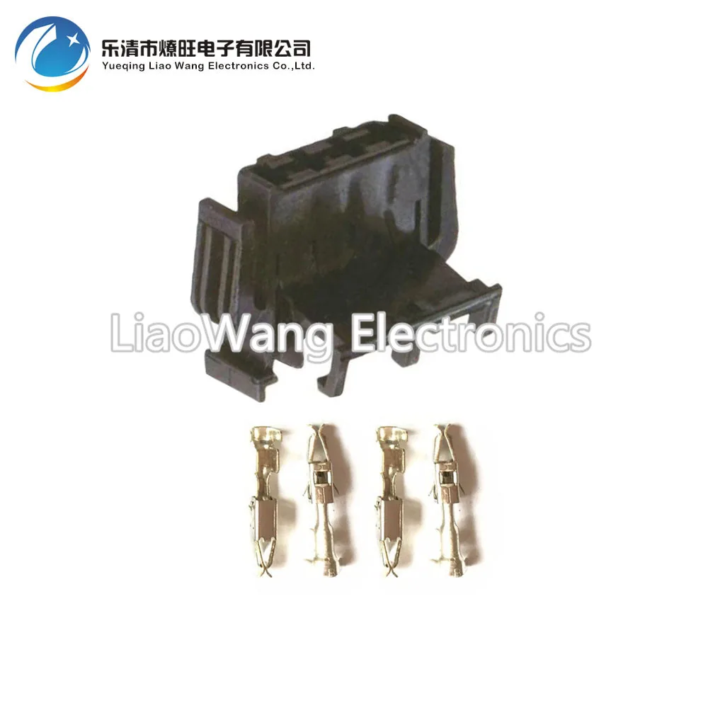 

5 PCS 4 Pin Female Auto Connector With Terminals For VW Clamp Car Connector with Terminal DJ7042-2.8-21 4P