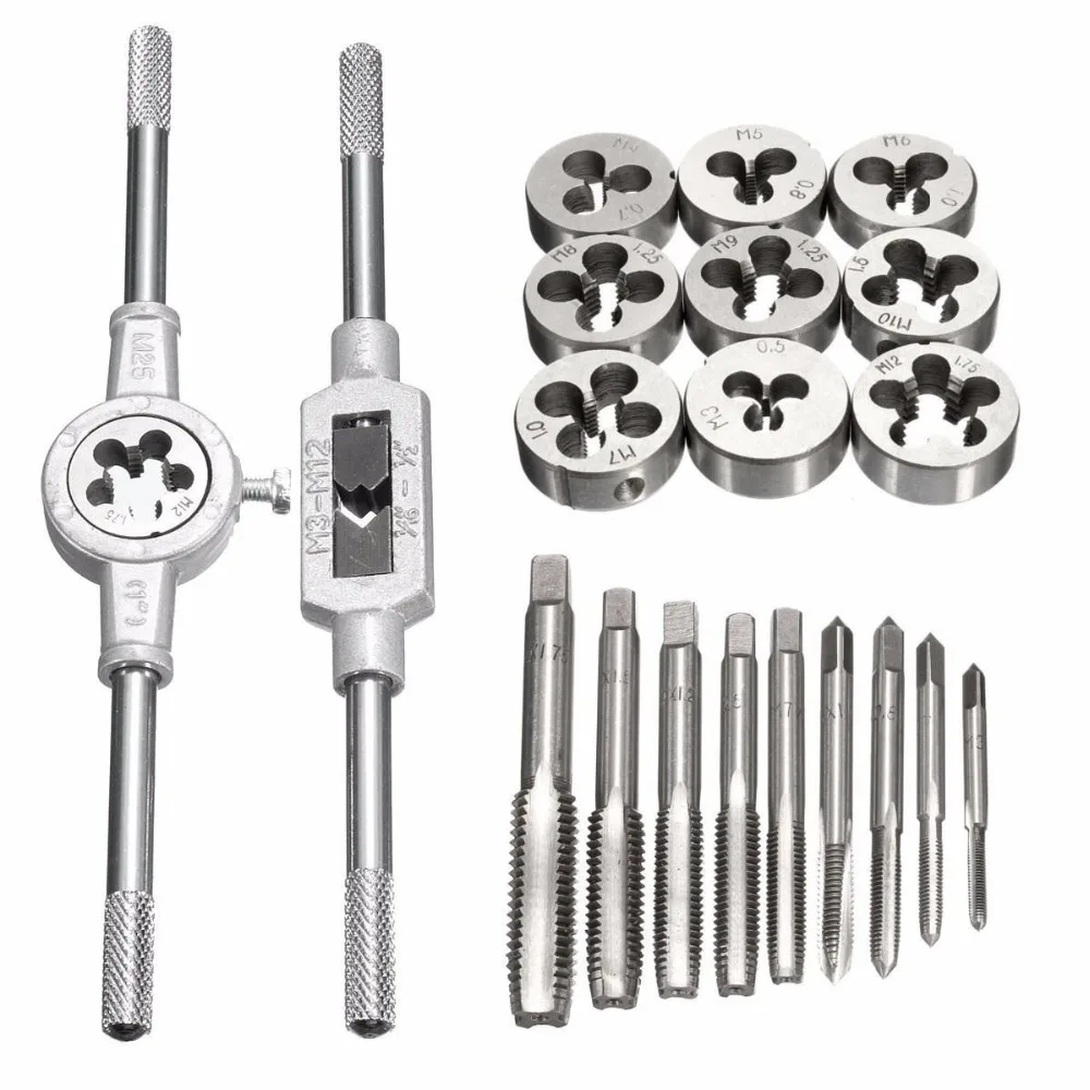 20 шт. набор штампов для метчиков 1/16 '' 1/2'' NC резьбовые заглушки из