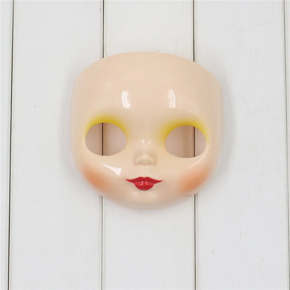 Для 1/6 Заводская кукла Blyth лицевая пластина с задней пластиной для макияжа лица и винтов разного типа подходит для DIY