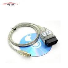 Inpa k + dcan interface usb para bmw obd pode com interruptor de diagnóstico comutado inpa cabo frete grátis