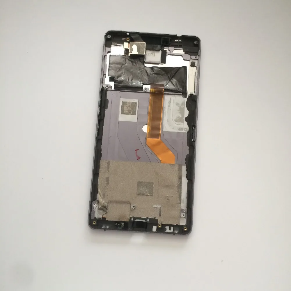 ЖК дисплей б/у + сенсорный экран рамка для Elephone P9000 MT6755 Octa Core 5 &quotFHD 1080*1920 Бесплатная