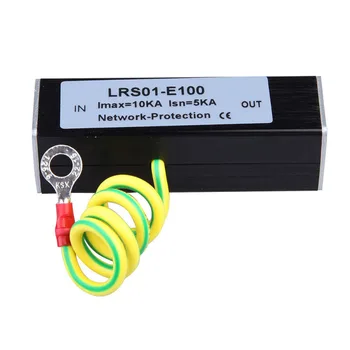 

Hight Quality Network Surge Protector Thunder Arrester RJ-45 Protection Device SPD 1-CH Thunder Preventer FC