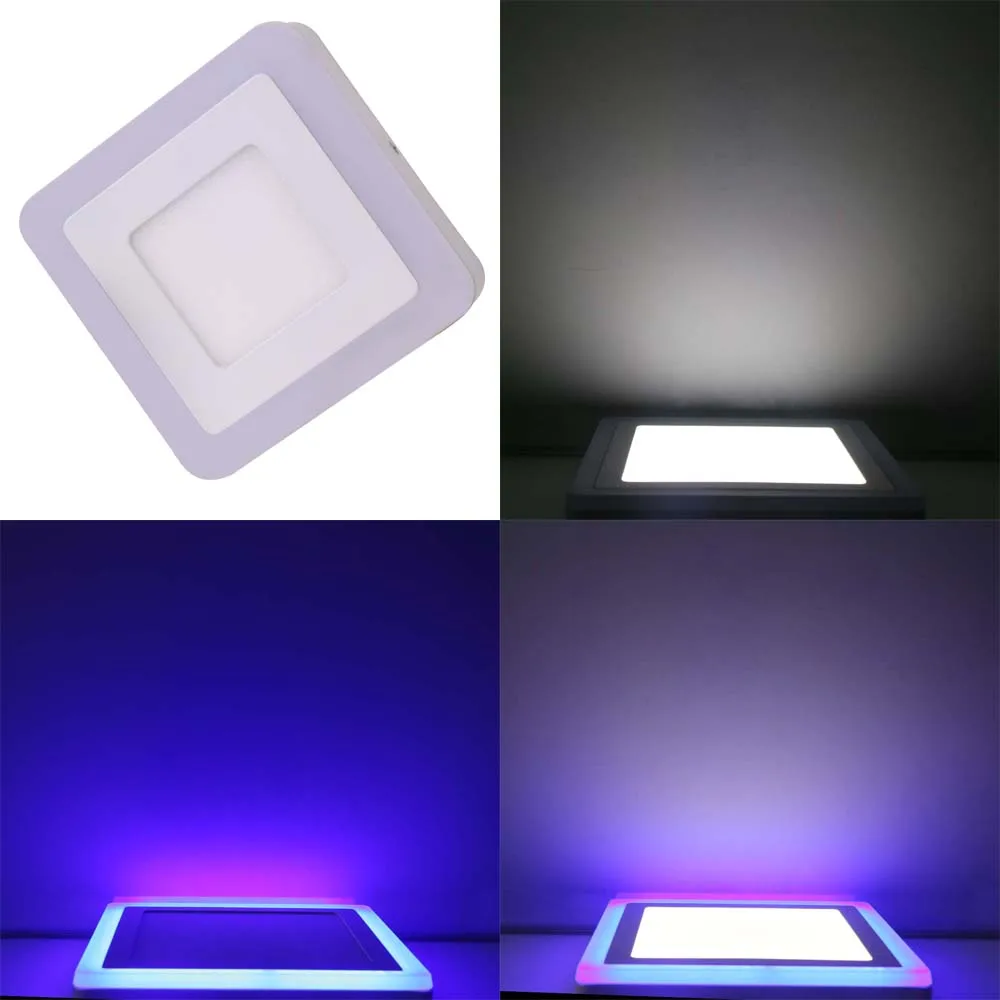 

Surface mounted LED ceiling light 6W 9W 16W 24W round and square surface can change color LED panel light applicable to the fami