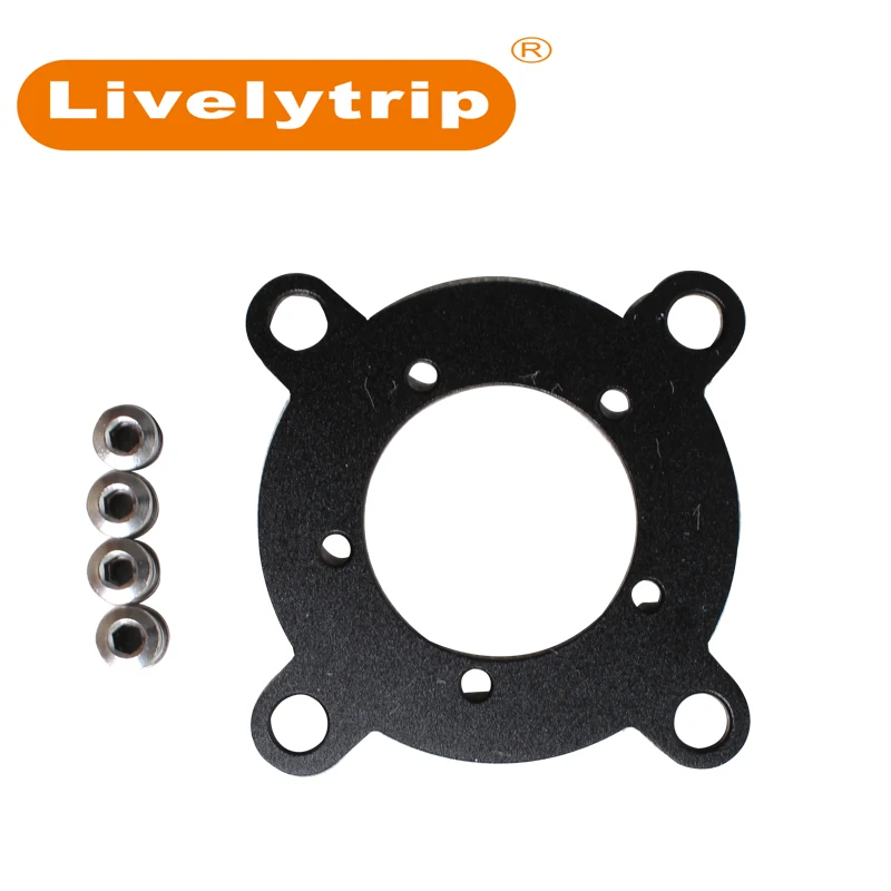 

104 BCD Chainring Spider Adaptor Gearing Bafang BBS01/BBS02 Mid Drive Motor applied