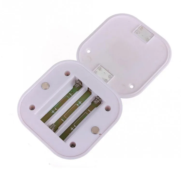 Mini PIR Motion Sensor Light LED Night Light Smart Human Body Induction Nightlight Battery Closet Cabinet Toilet Lamps Light