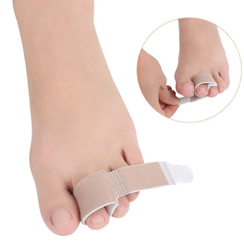 1PC Nylon Hallux Valgus Corrector Bandage Toe Latex Toe Finger Straightener Hammer Toe Separator Splint Wrap Foot Stretcher Care 1PC Nylon Hallux Valgus Corrector Bandage Toe Latex Toe Finger Straightener Hammer Toe Separator Splint Wrap Foot Stretcher Care
