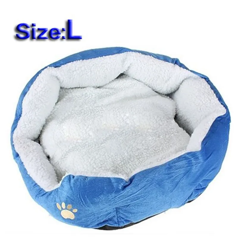 

Large Waterproof Warm Soft Fleece Puppy Pet Dog Cat Bed House Basket Nest Mat