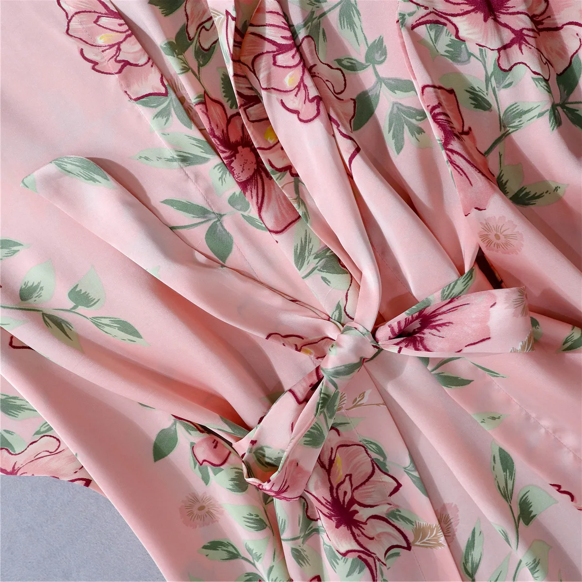 Пижамный комплект для сна, сексуальная сатиновая Пижама, женская летняя Пижама, женская модная Пижама с цветами для женщин с нагрудной накладкой