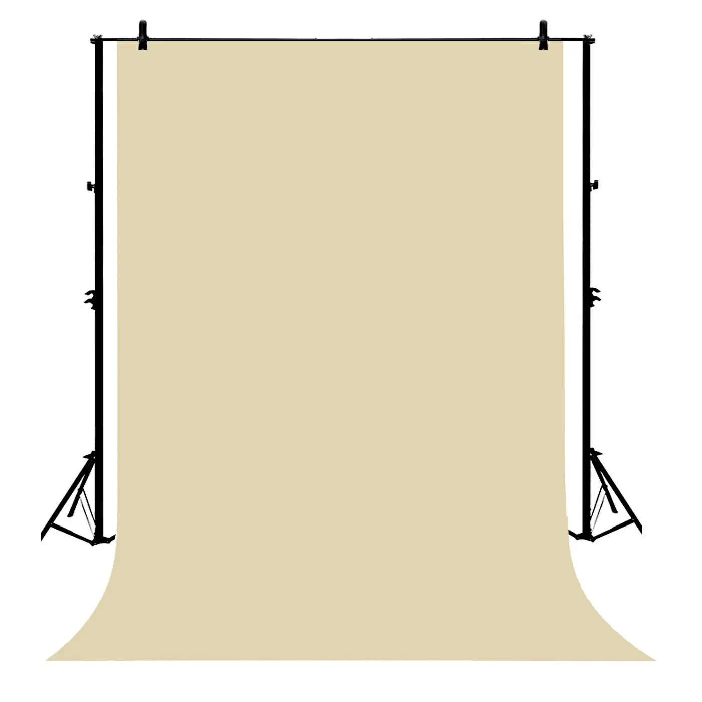 

5x7ft Pure Solid Color Grapher Cream Polyester Photo Background Portrait Backdrop