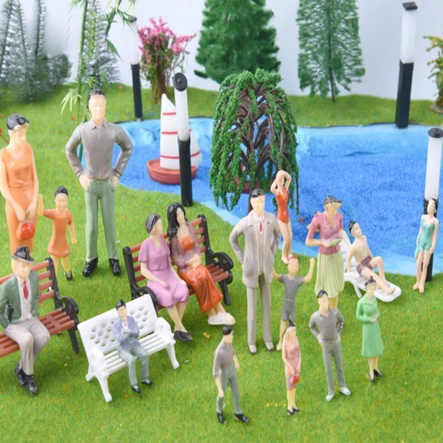 architecture scale plastic figure (1)