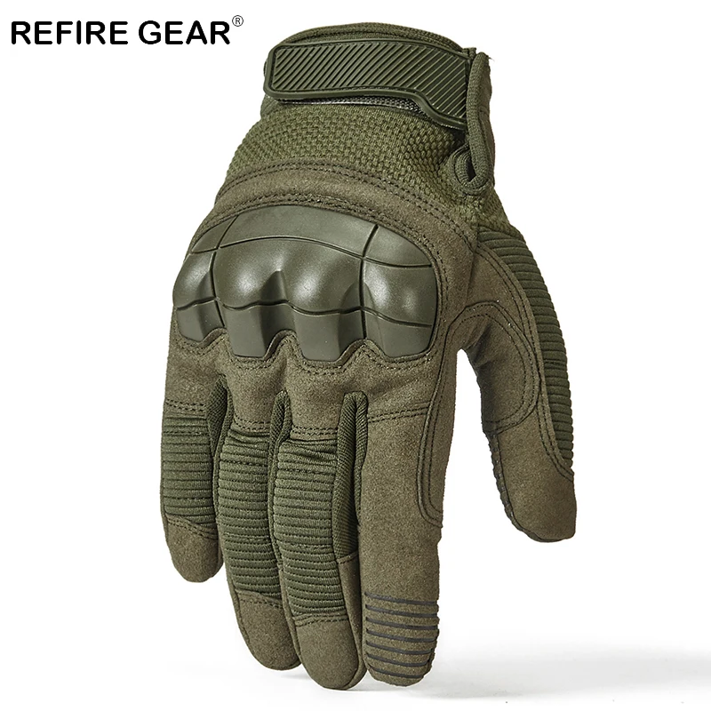 ReFire Gear зимние военные тактические спортивные перчатки для улицы мужские