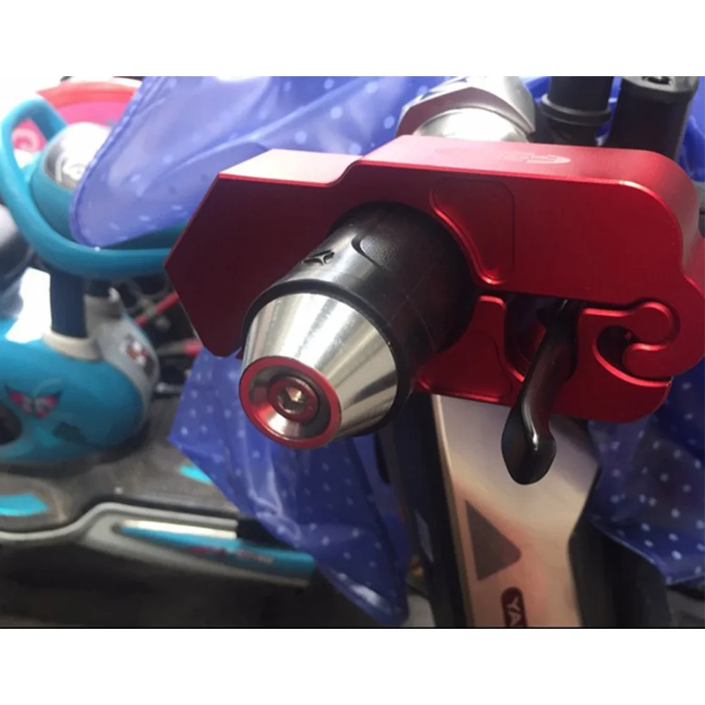 Универсальный Противоугонный замок на руль мотоцикла для YAMAHA yzf r1m xvs 1100 dragstar fjr 1300