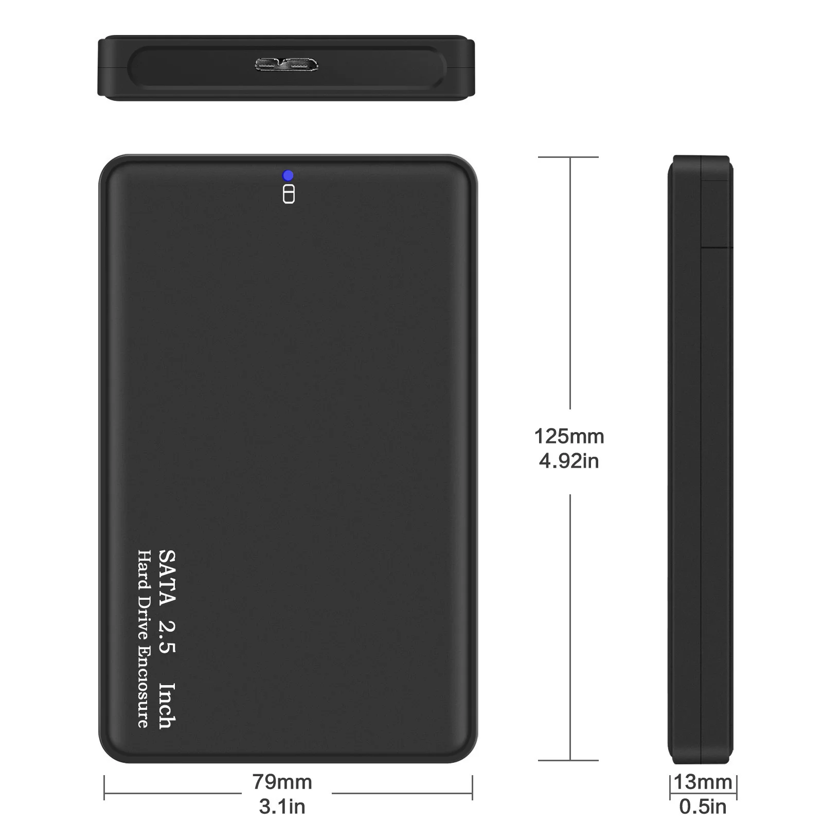 2 5 &quotHdd жесткий диск USB 3 0 SATA Hd коробка на Sata HDD корпус внешний Caddy чехол для