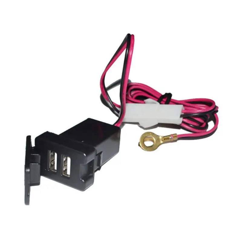 12 В/24 В 5 в 3.1A двойной USB Автомобильное зарядное устройство для мобильного