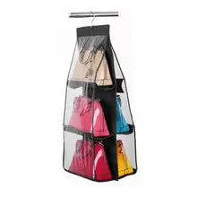 Por Purse Racks Lots From China Las Handbag Storage Organizer Closet Women Tote Rack Hangers 6 Pockets For Hanging Bag Purse Handbags