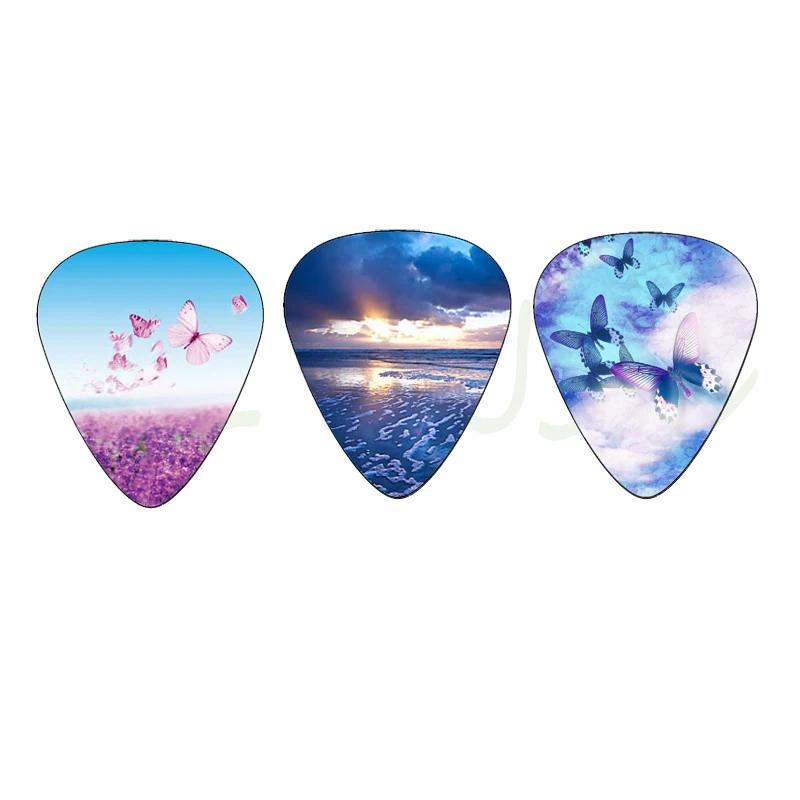 

custom your photo guitar pick plectrum,both printed
