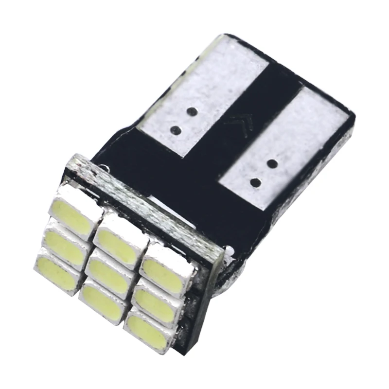 1 шт. T10 192 168 W5W 9 SMD 1206 светодиодный габаритный автомобильный фонарь Чтения Купол 9SMD