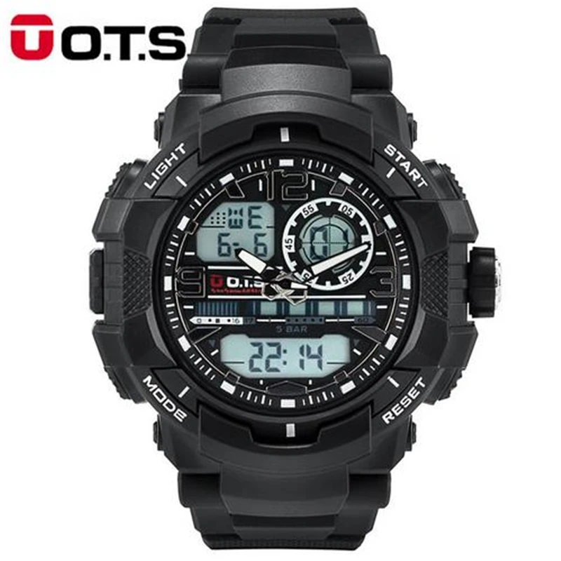 Спортивные часы Для мужчин цифровые наручные часы Для мужчин s часы лучший бренд класса люкс военные Водонепроницаемый часы Повседневное
